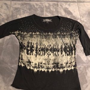 Cute blinged 3/4th length T-shirt